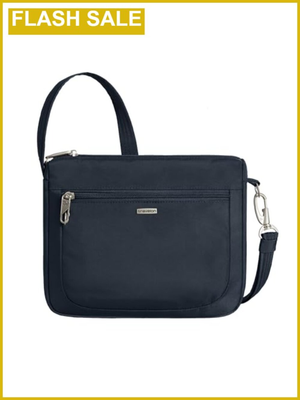 Anti-Theft Crossbody Bag with RFID Blocking, Adjustable Strap, 5 Pockets,